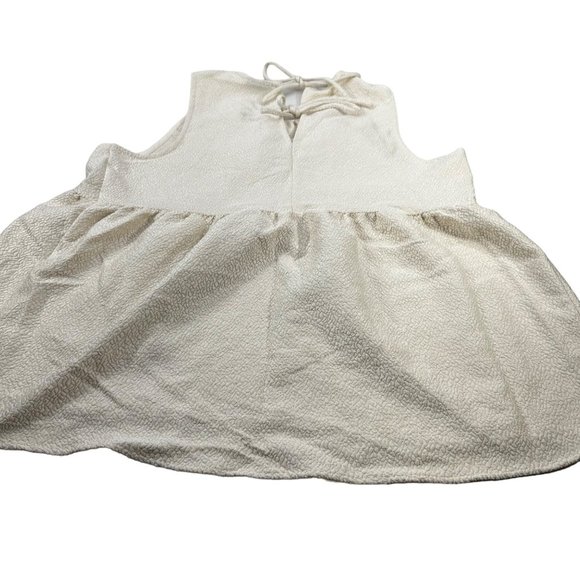 Who What Wear Women's Size XL Top Sleeveless Beige Textured New Without Tags - Picture 2 of 9